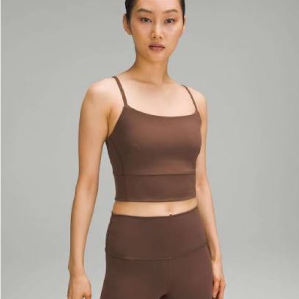 Lululemon Java Wunder Train Strappy Tank Top